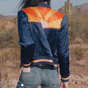 Classic Rock Couture Rising Sun Ski Jacket Sz S